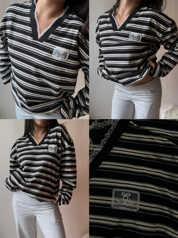 Striped Long sleeved