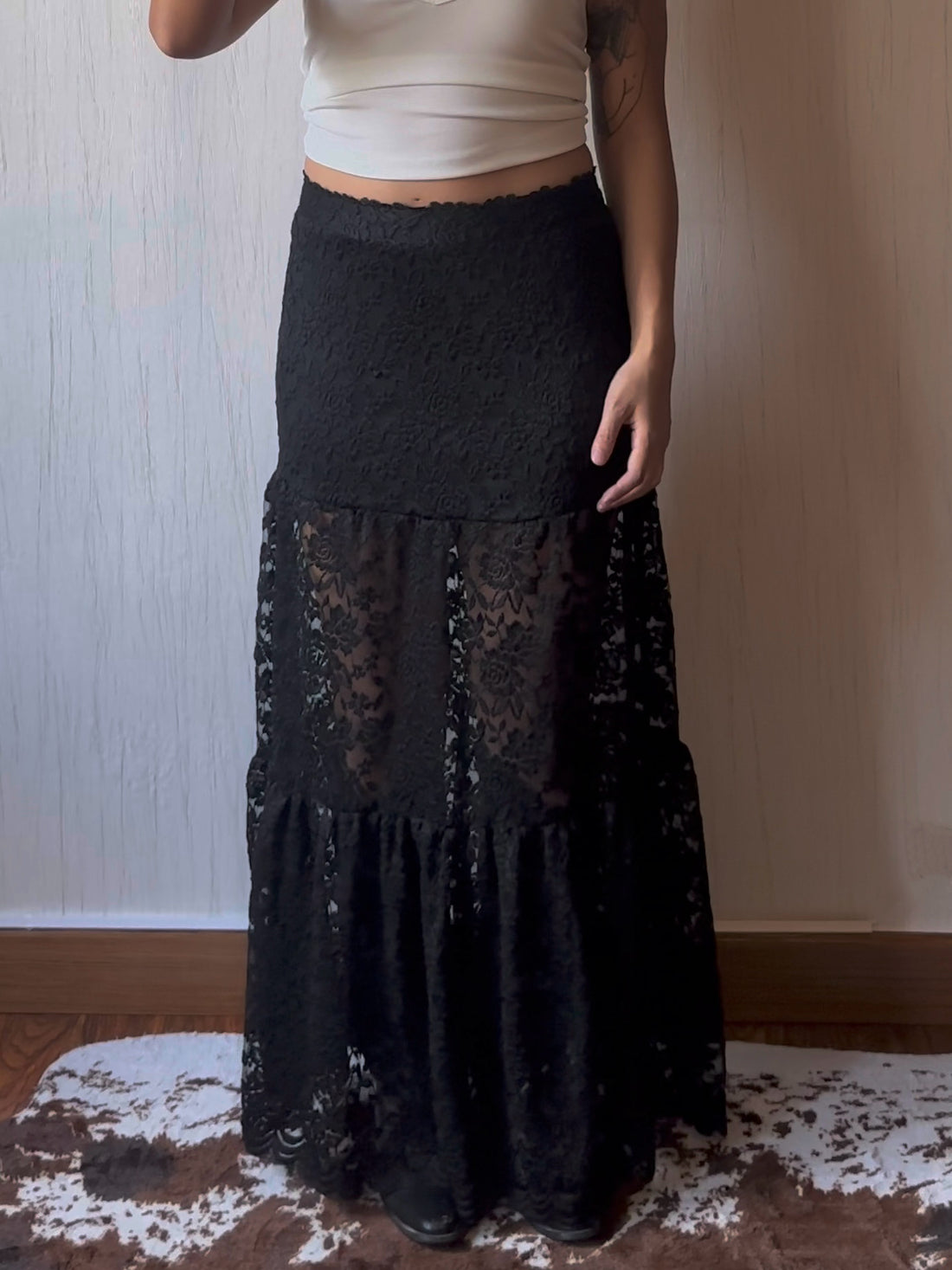 Lace Skirt & Pants