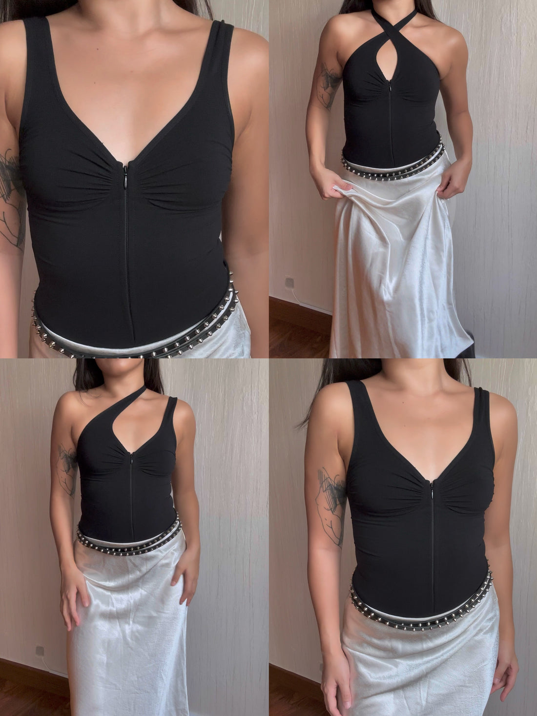 Low Back - Zipper Shapewear Bodysuit