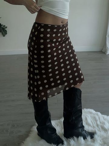 Cafe Dot Skirt